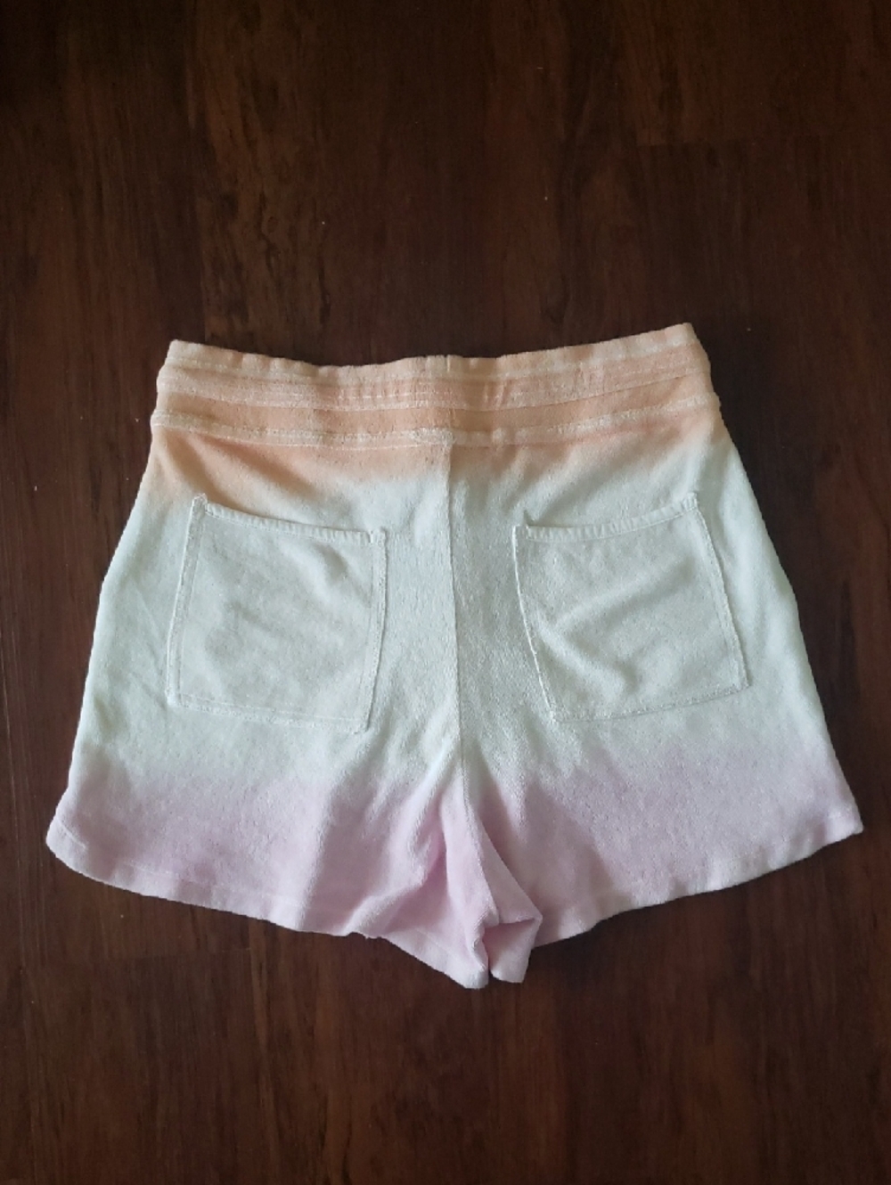 Anthropologie Women’s Soft Tie-Dye Terry Cloth Lounge Shorts Size Small - Picture 3 of 3